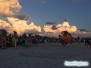 Kolorowe chmury na Drum Circle