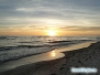 Zachód słońca na South Lido Key Beach